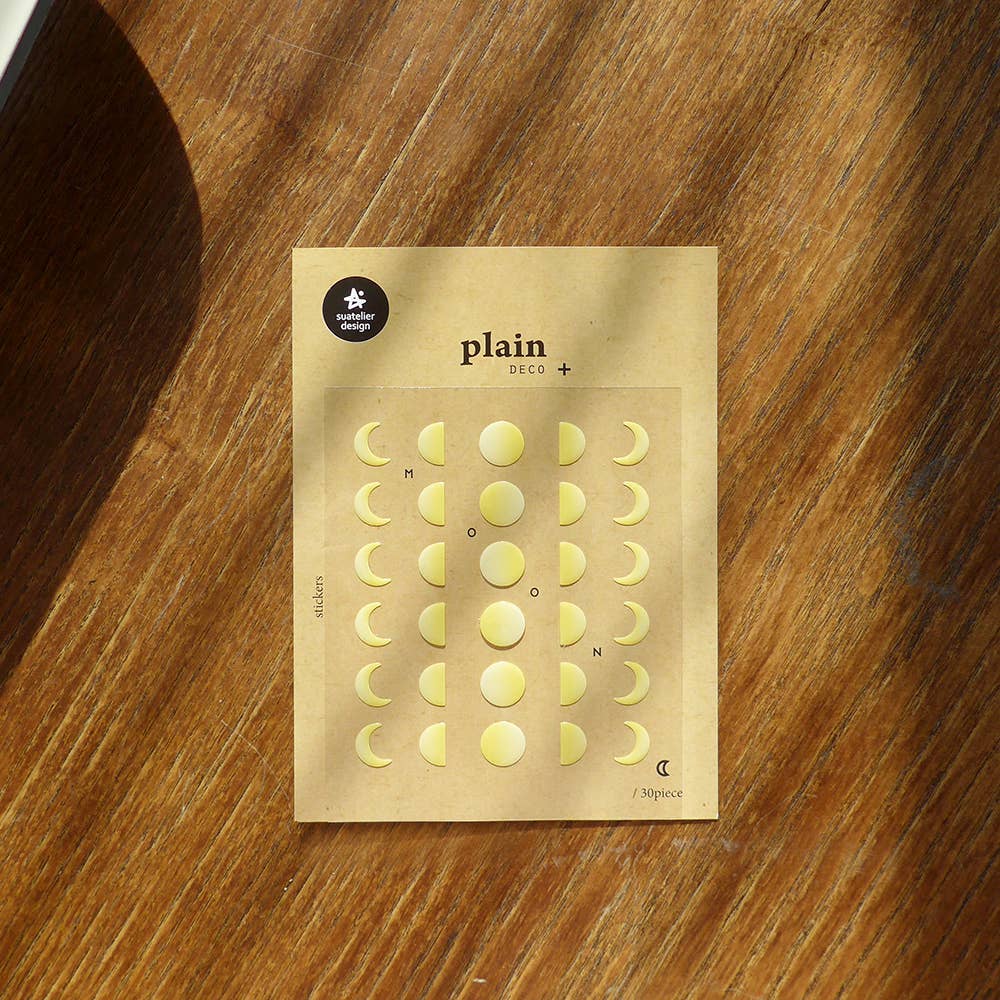 Moon Phase Sticker | Plain.10