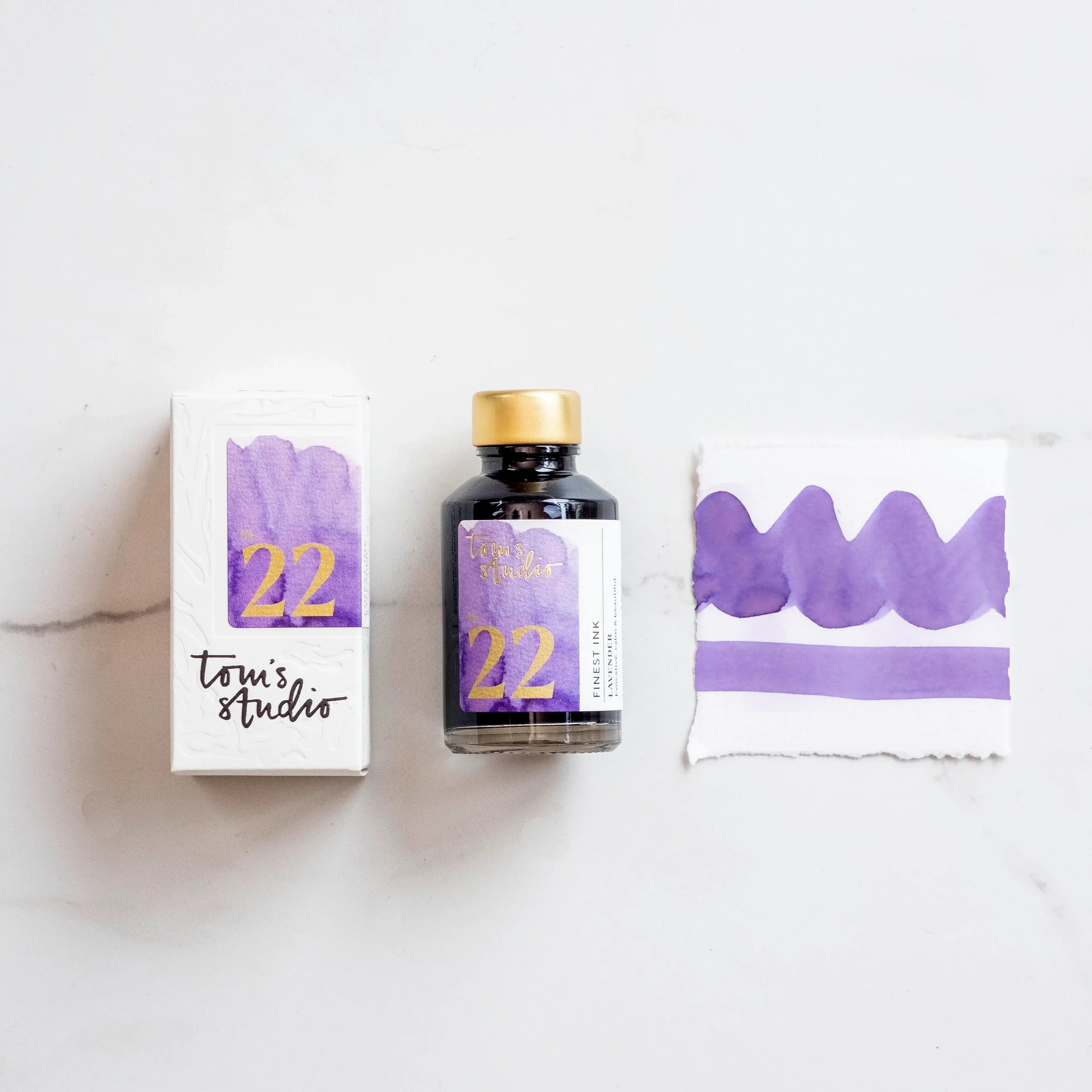 Fountain Pen Ink - Lavender (Tom's Studio)
