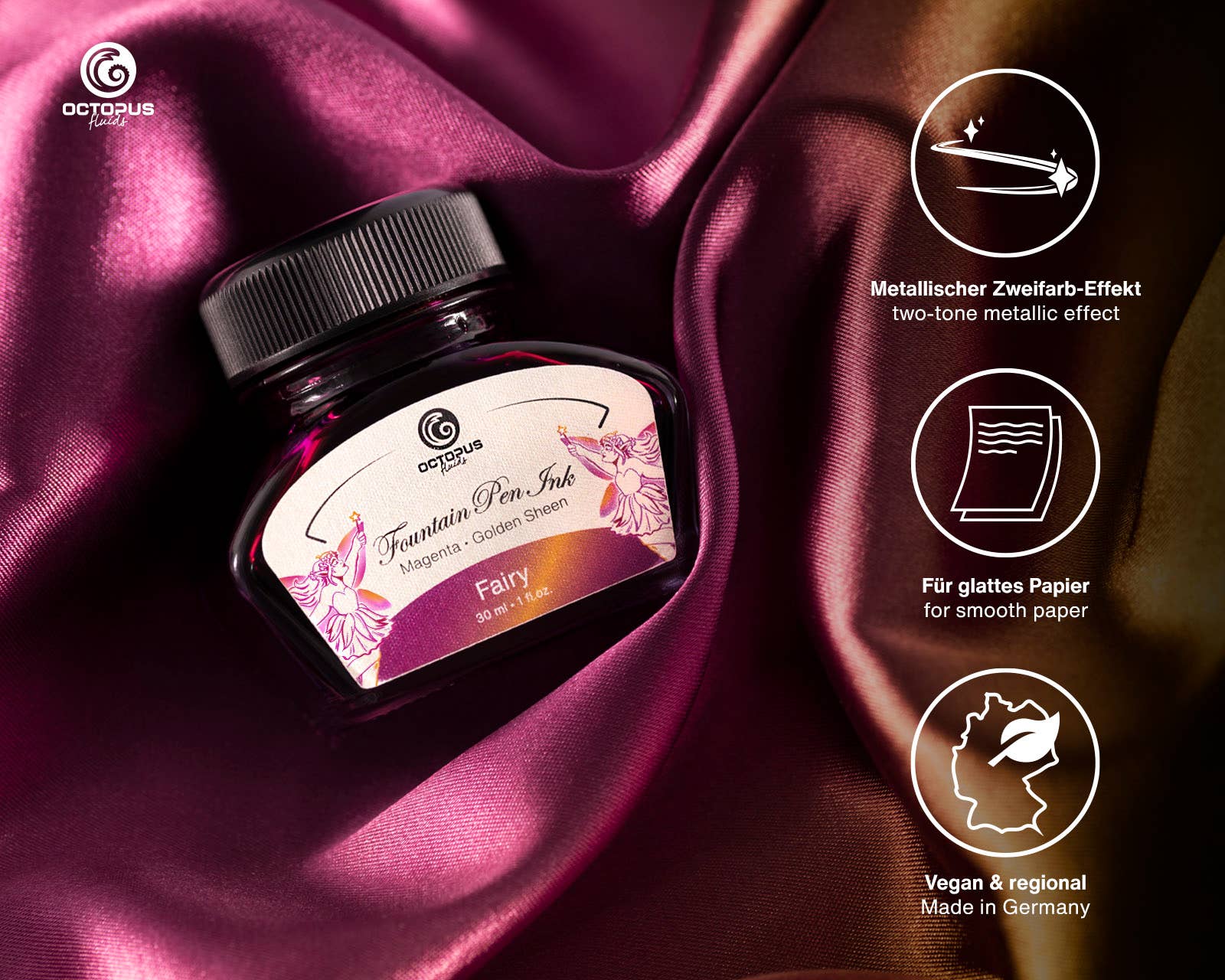 Sheen Fountain Pen Ink – Fairy Violet