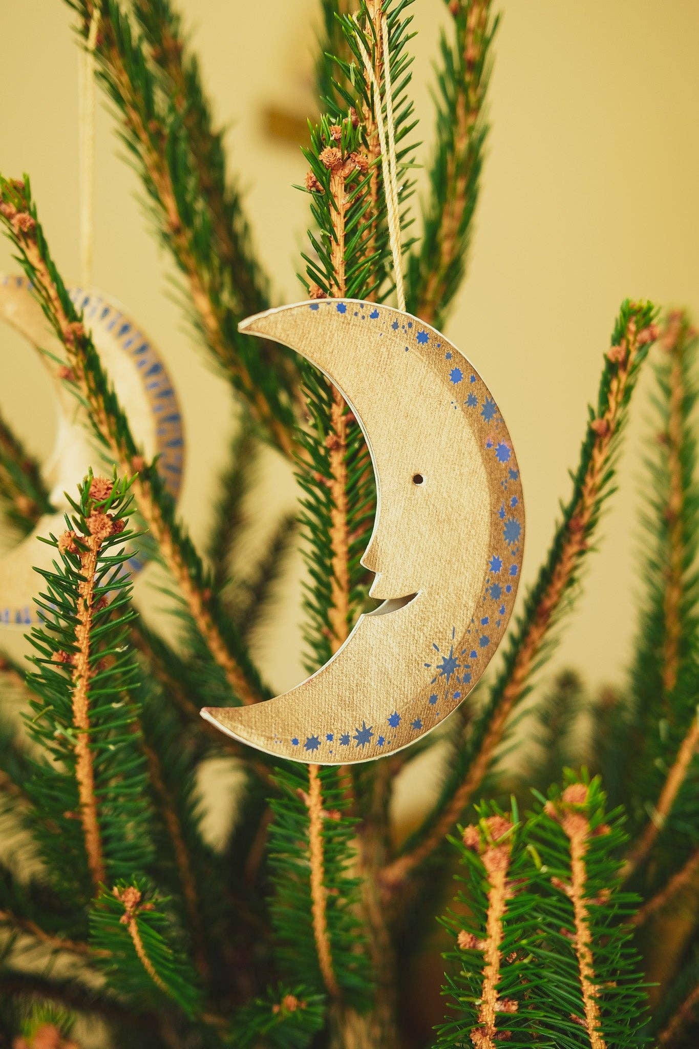 Shimmering Moon – Board Ornament (East End Press)