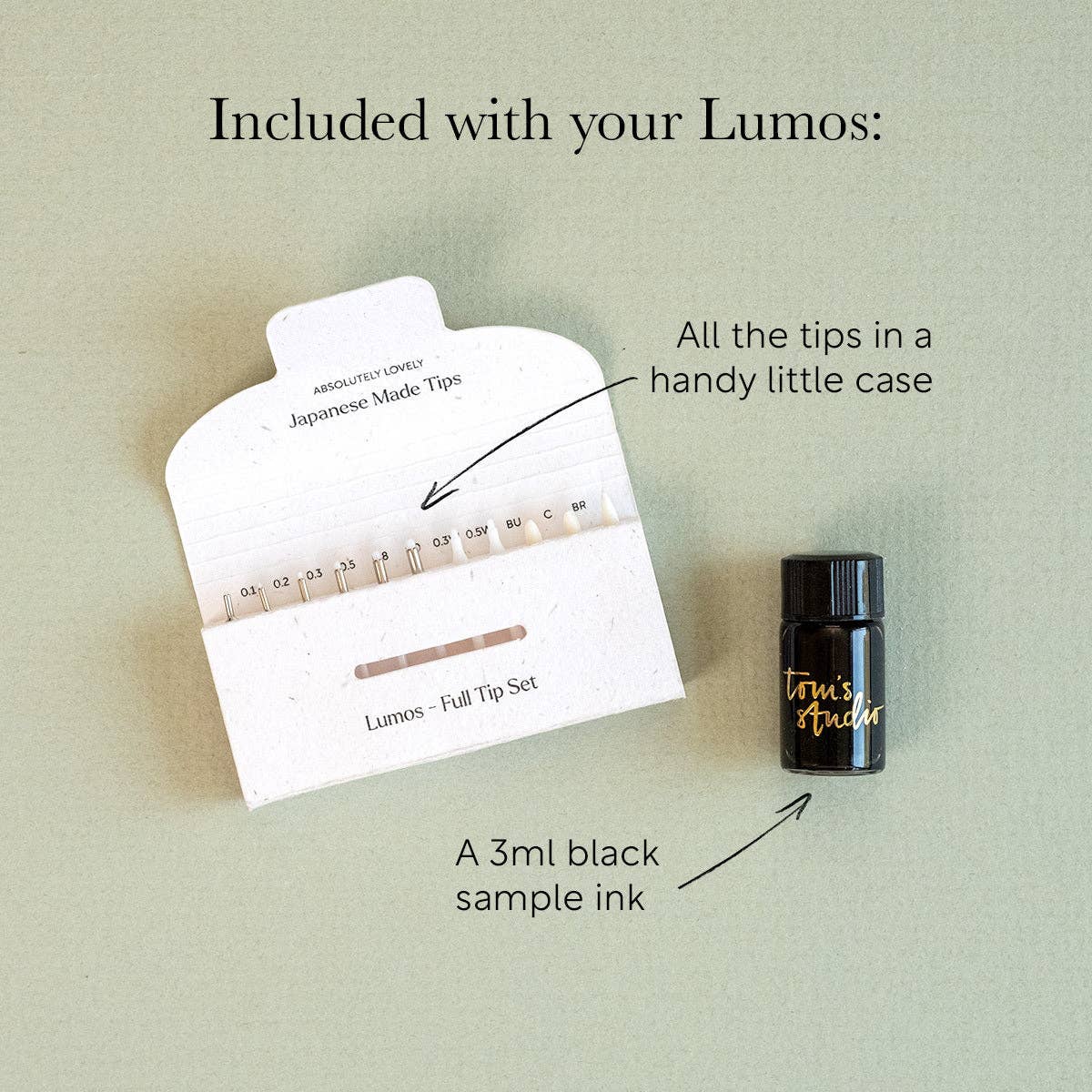 Lumos Pro Splash Multi-tip Pen (Tom's Studio)