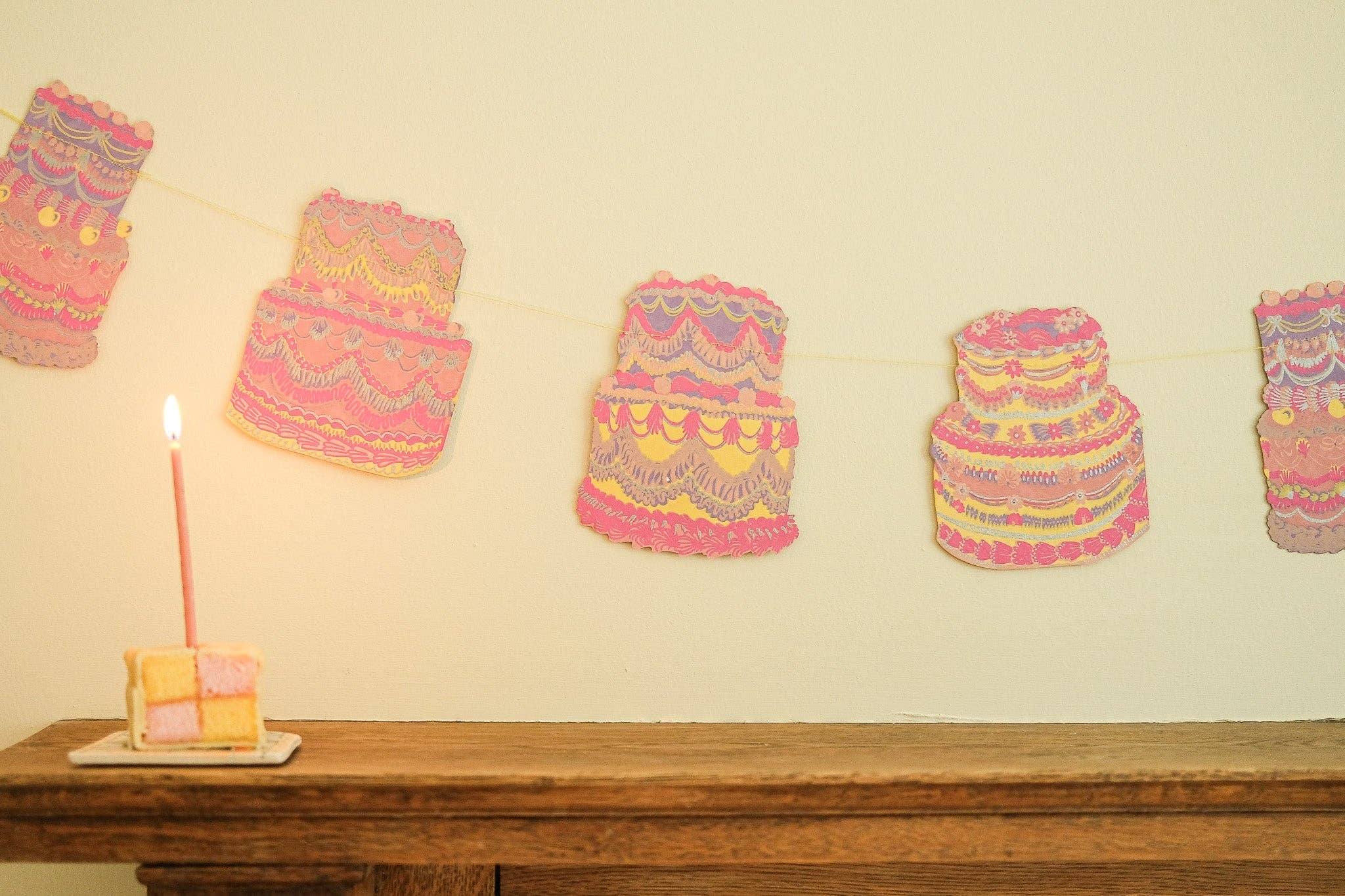 Celebration Cakes – Sewn Garland (East End Press)