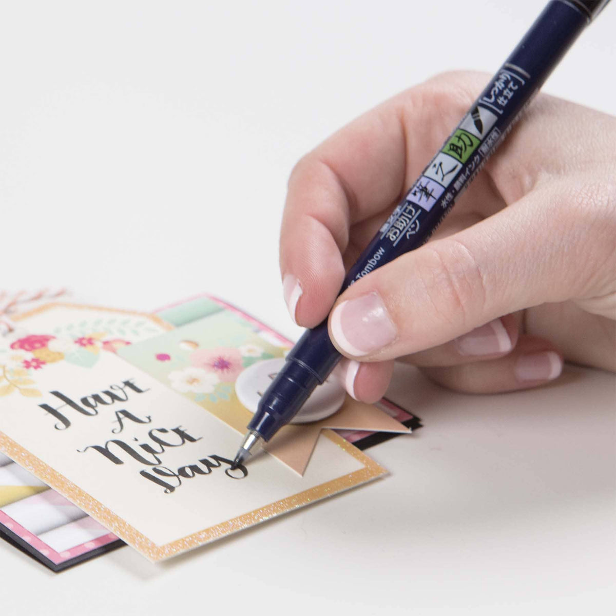 TomBow Fudenosuke Calligraphy Brush Pen