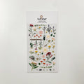 Flower Letter Sticker Sheet (no. 1089)