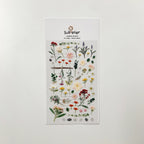 Flower Letter Sticker Sheet (no. 1089)