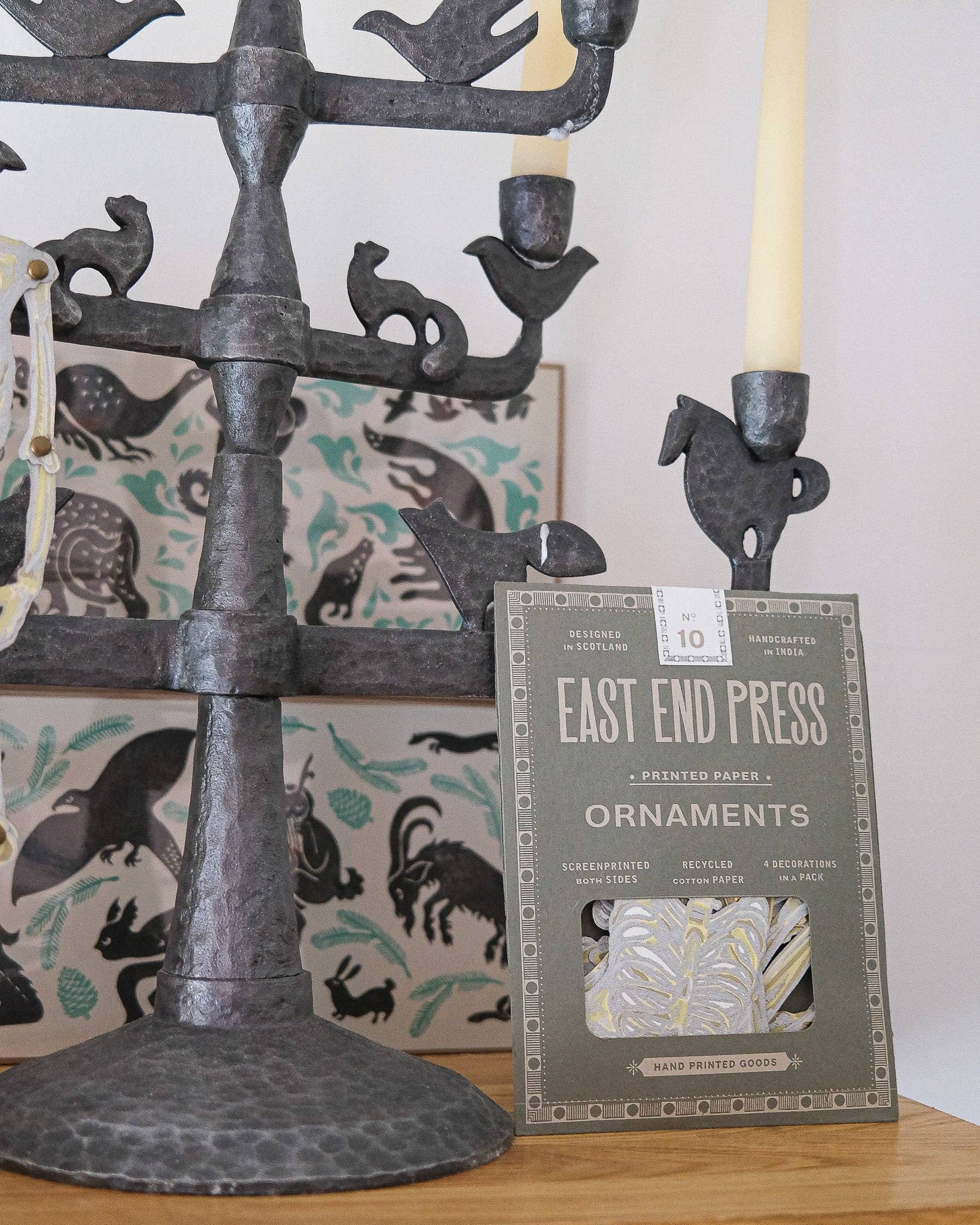 Dancing Skeletons – Paper Ornaments (East End Press)