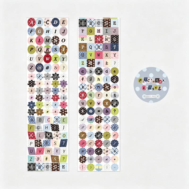 Tape Transparent Alphabet Sticker Tape