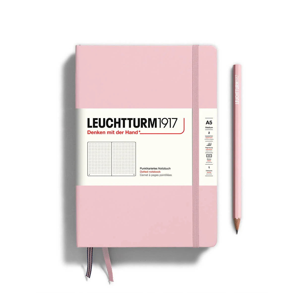 Leuchtturm1917 Medium Notebook – A5 Dotted (Hardcover)
