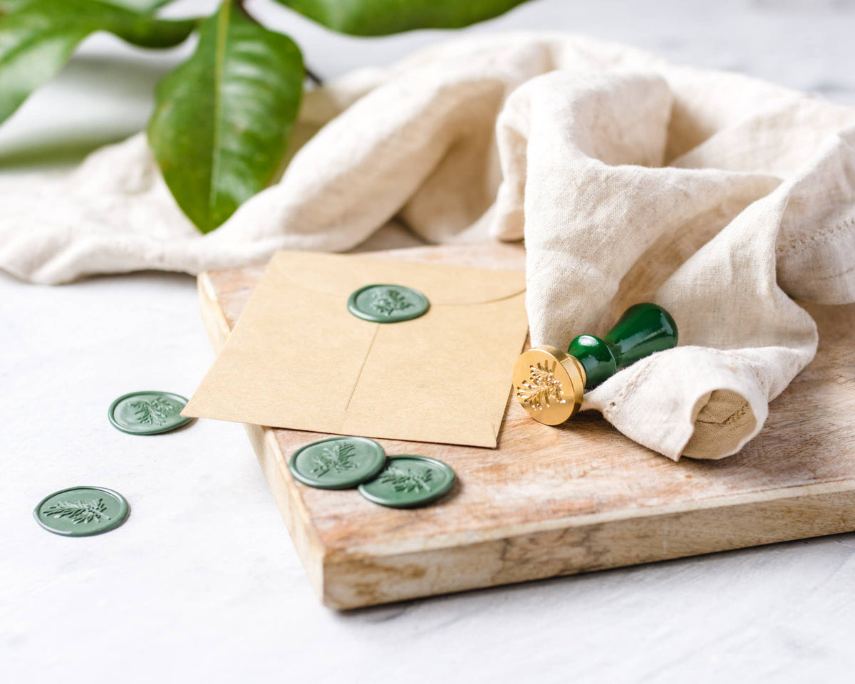 Wax Seal Stamp & Wax Stick Set