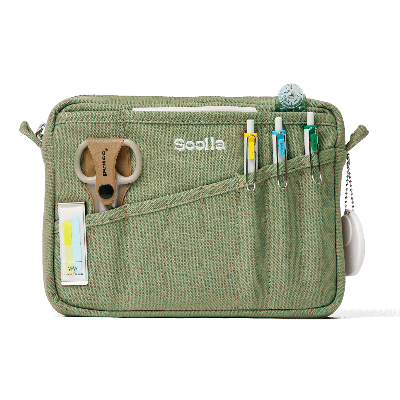 Soolla Studio Stationery Pouch – Sangria