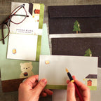 Mariko Fukuoka Letter Set Hoshi Kuma