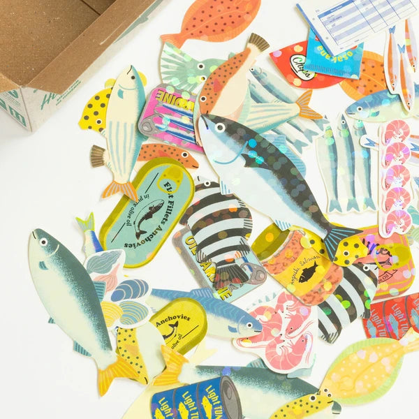 Hako Stickers – Fish Crate