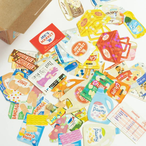 Hako Stickers – Supermarket Crate