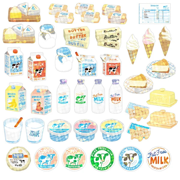 Hako Stickers – Dairy Crate