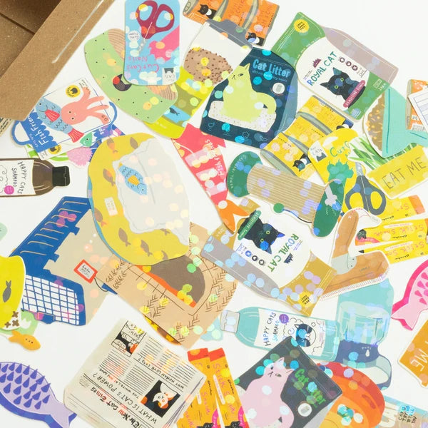 Hako Stickers – Cat Supply Crate
