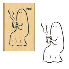 Wood Stamp – Ghost Friend