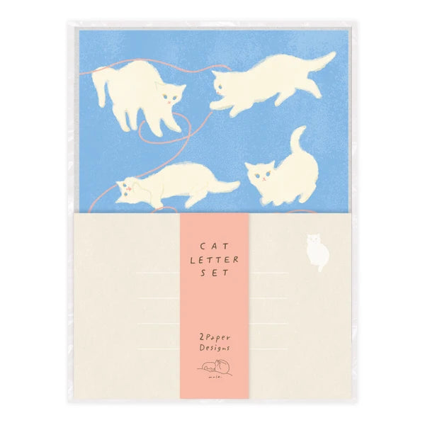 RYU-RYU Letter Set – Polka Cat