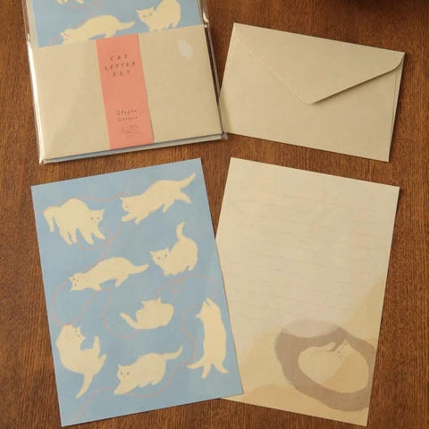 RYU-RYU Letter Set – Polka Cat