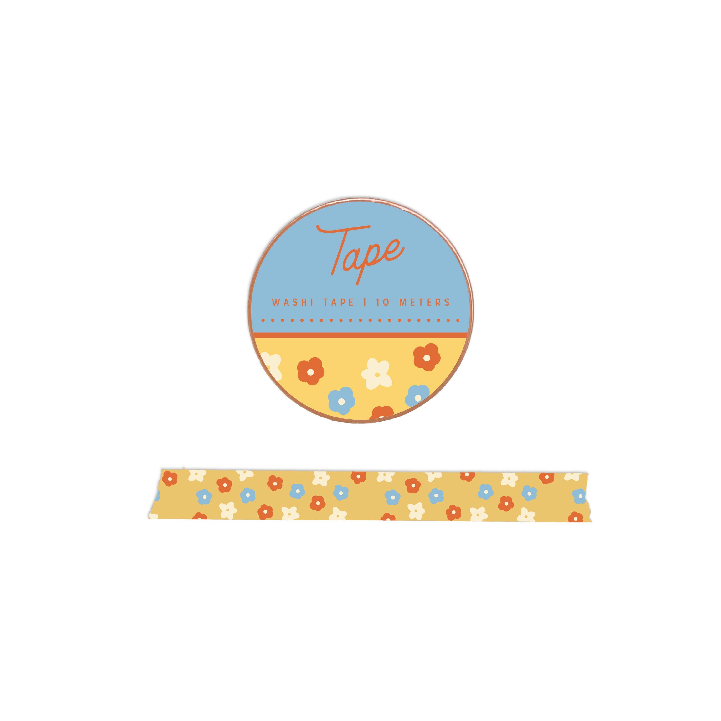 Garden Flower Washi Tape – Ruff House Print Shop