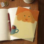 RYU-RYU Pencil Board B6 – Coffee Dog