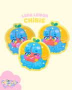 Luna Lemon Sticker Pack
