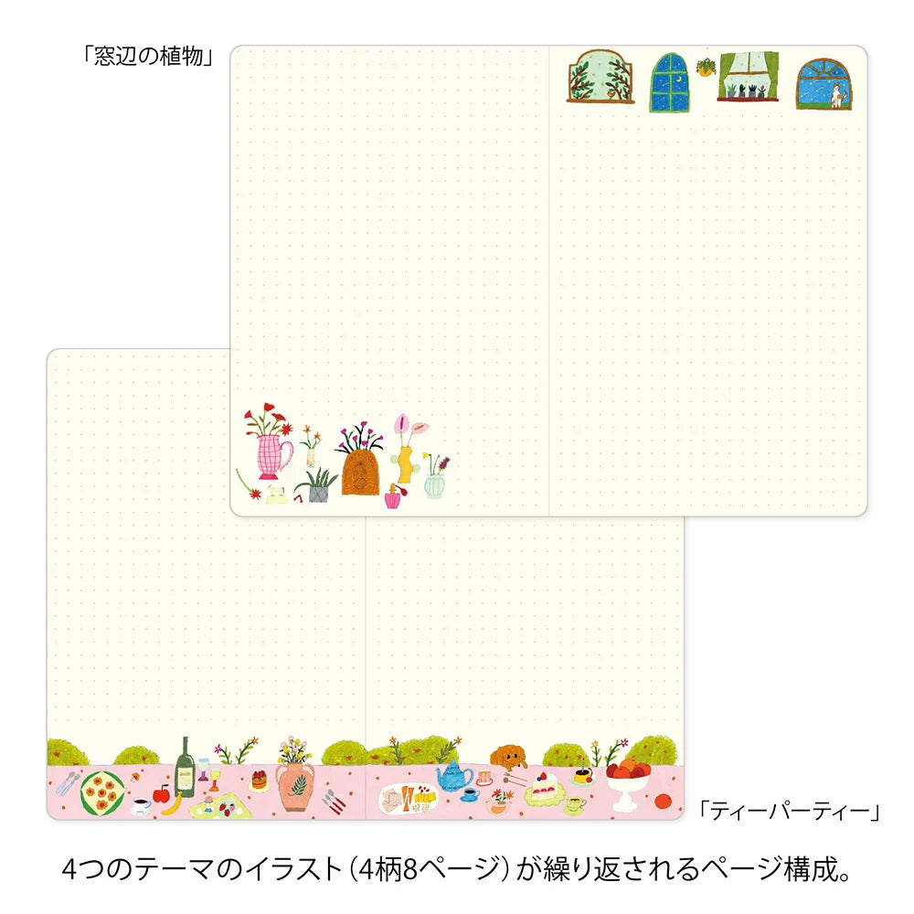 Midori Yuru Log B6 Notebook – My Life
