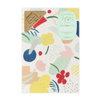Midori Yuru Log B6 Notebook – Motif Textile