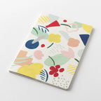 Midori Yuru Log B6 Notebook – Motif Textile
