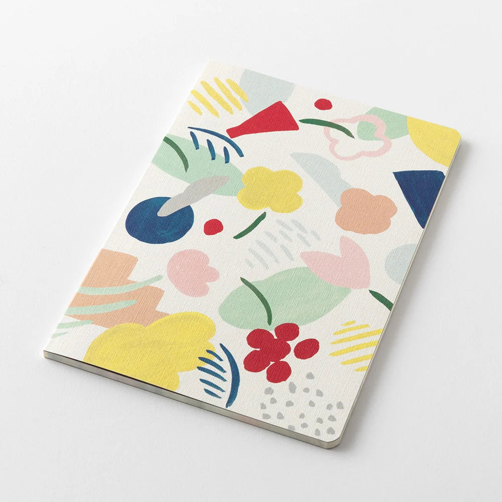Midori Yuru Log B6 Notebook – Motif Textile