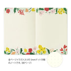 Midori Yuru Log B6 Notebook – Motif Textile
