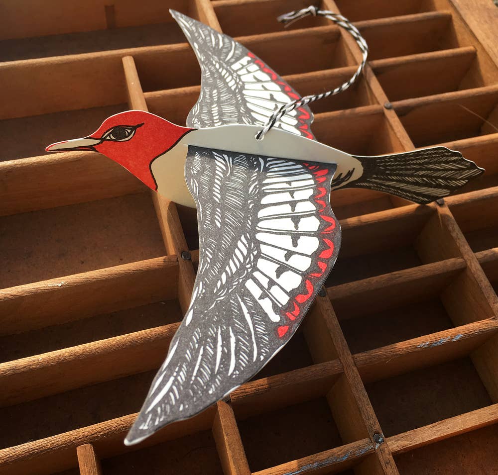Pop-Out 3D Card – Woodpecker