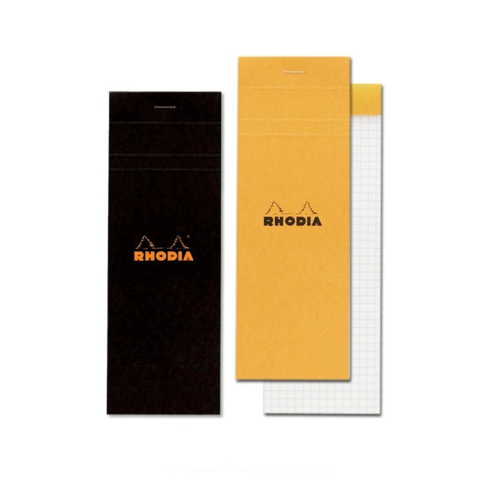 Rhodia Classic Notepad – No. 8 Grid (Long Pad)