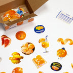 Hako Stickers – Orange Crate