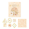 RYU-RYU Gold Flake Sticker – Squirrels and Snacks
