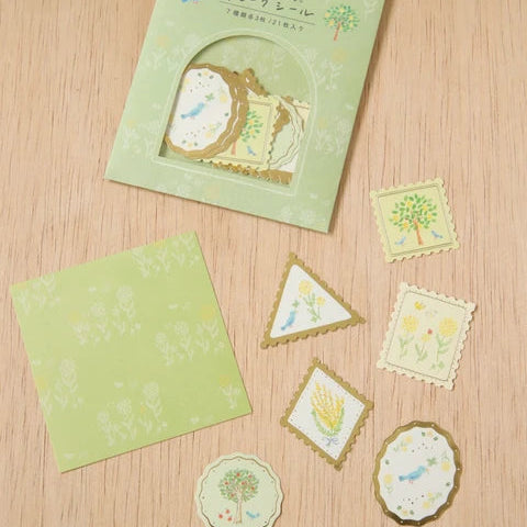 RYU-RYU Gold Flake Sticker – The Blue Bird