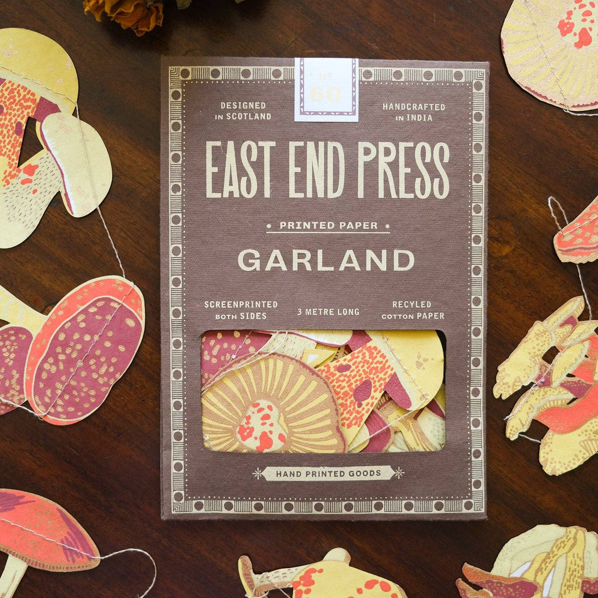 Mushroom – Sewn Garland (East End Press)