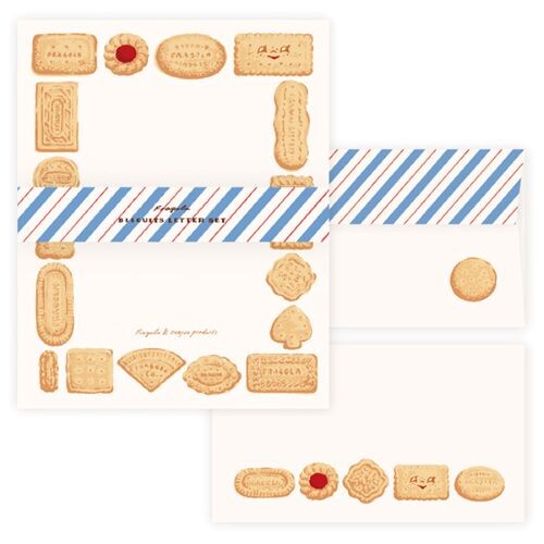 fragola Letter Set – Biscuits
