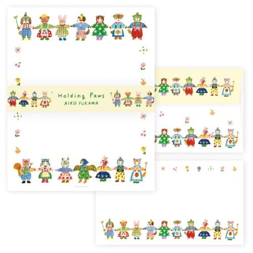 Aiko Fukawa Letter Set – Holding Paws