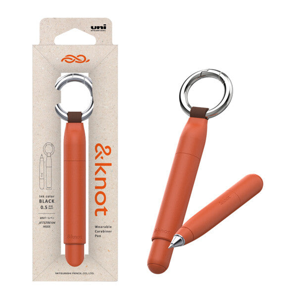 Uni &knot Jetstream Wearable Carabiner Ballpoint Pen – .5mm