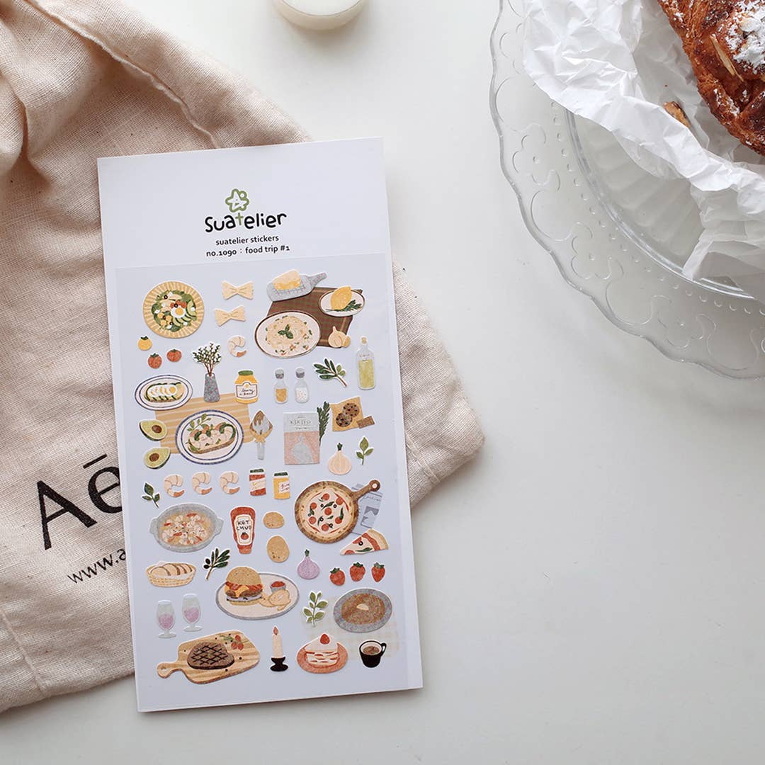 Food Trip #1 Sticker Sheet (no. 1090)