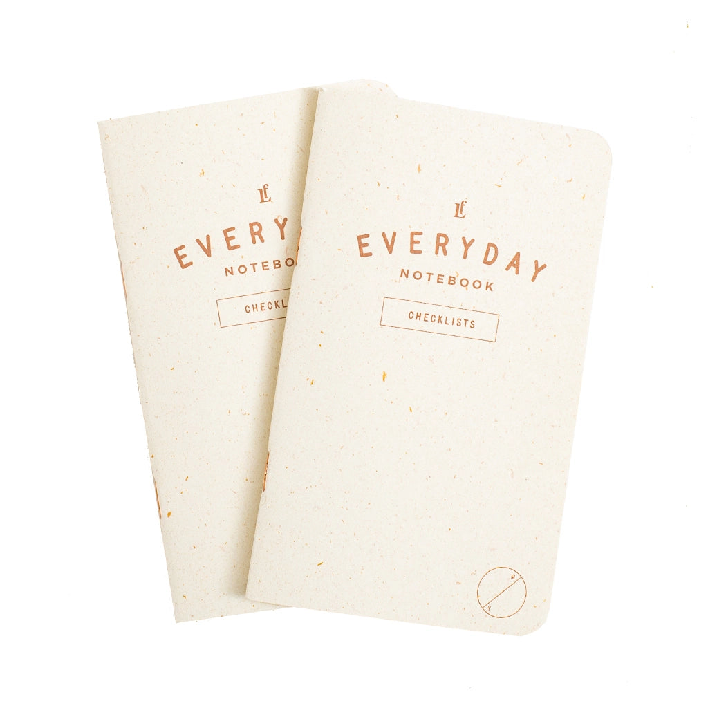 Everyday Checklist Notebook 2-Pack