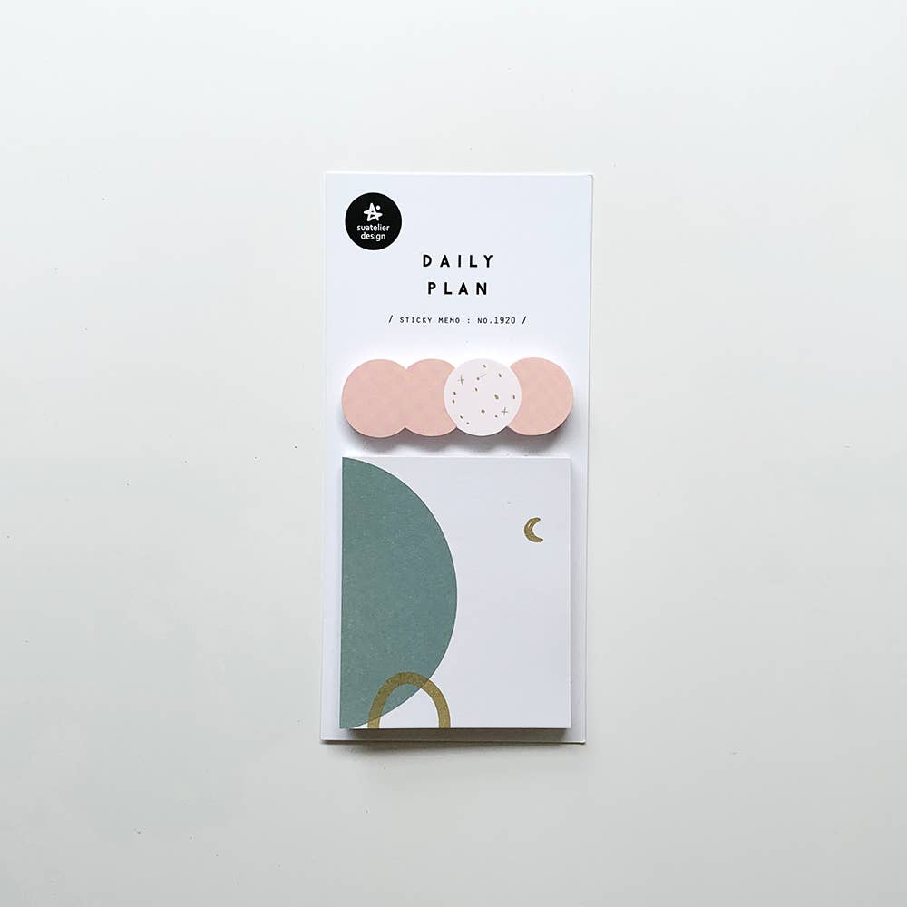 Moon Sticky Notes (Daily Plan.15)