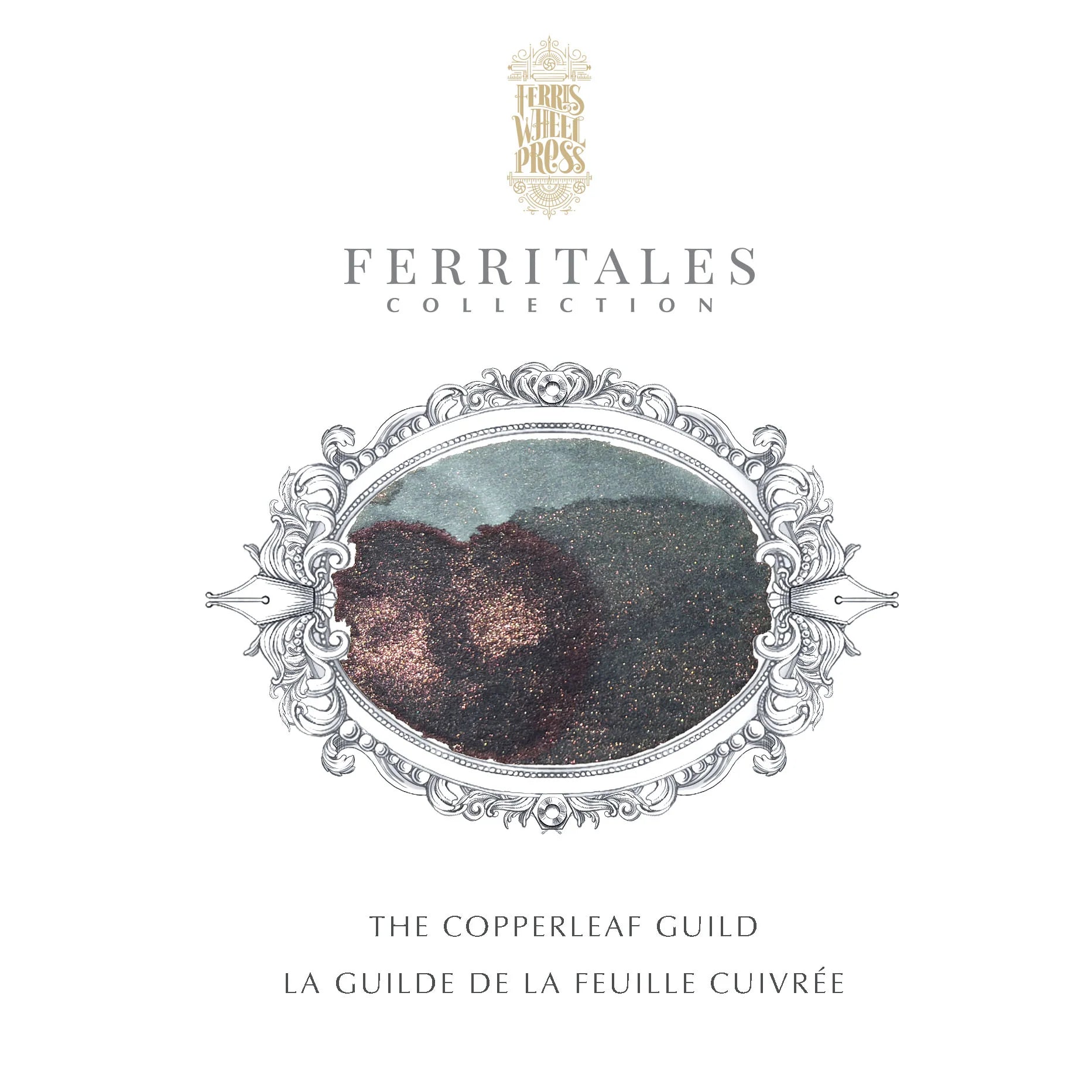 Ferris Wheel Press Bottled Ink – Copperleaf Guild (10ml)