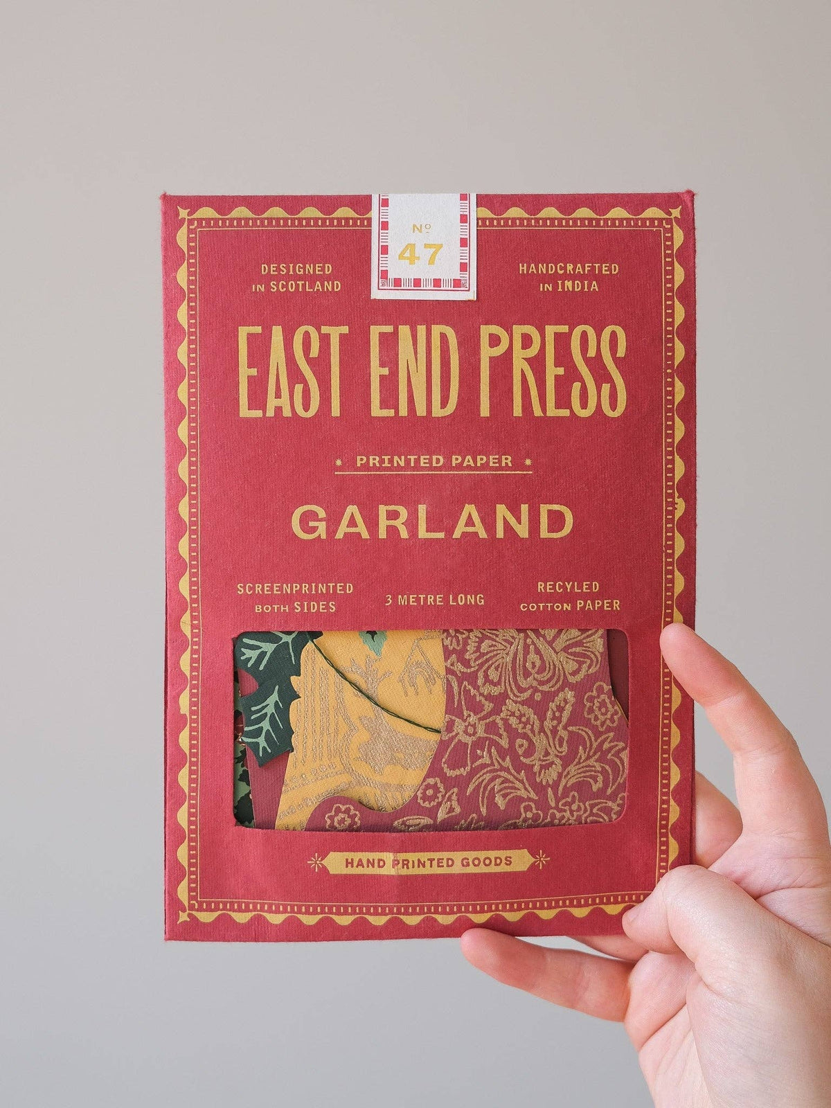 Traditional Christmas – Sewn Garland (East End Press)