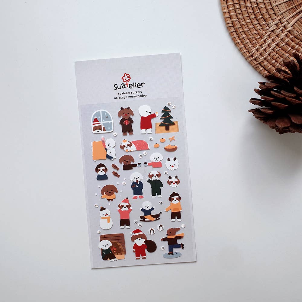 Merry Hodoo Sticker Sheet – No. 1115