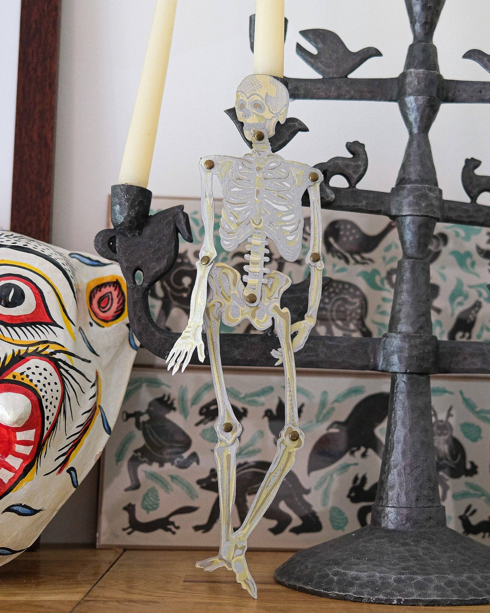 Dancing Skeletons – Paper Ornaments (East End Press)
