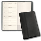 2027 "Space 17" Slim Weekly Planner – Genuine Leather Cover