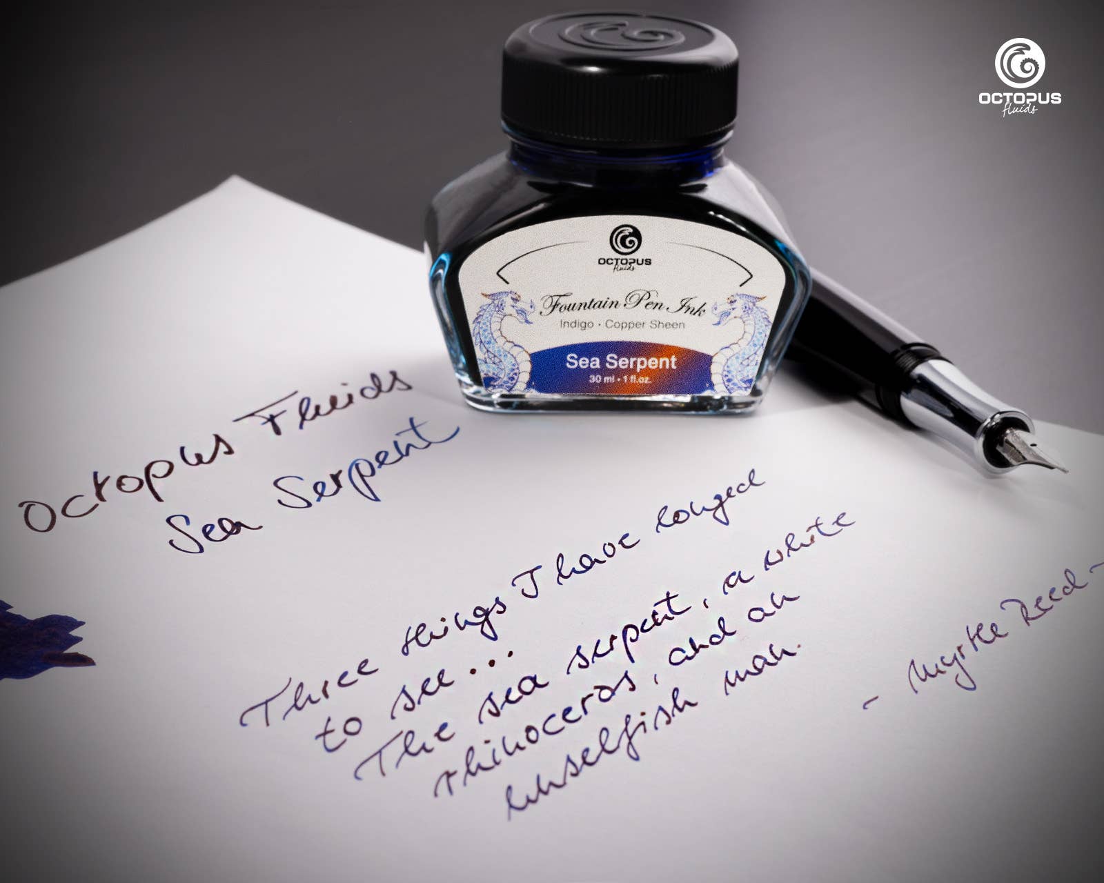 Sheen Fountain Pen Ink – Sea Serpent