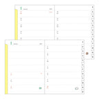 Midori Pocket Diary 2027 – A6 DOG