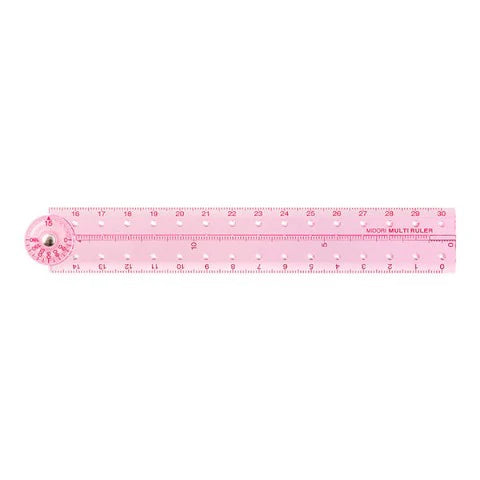 Compact Ruller Set Midori Multi Ruler – Compact Folding Ruler – SunSnow: Paper and Goods